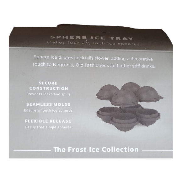 Sphere Ice Tray | Sphere Ice Mold | Barware Gift | Host Gift | Ice Mold - Picture 4 of 8